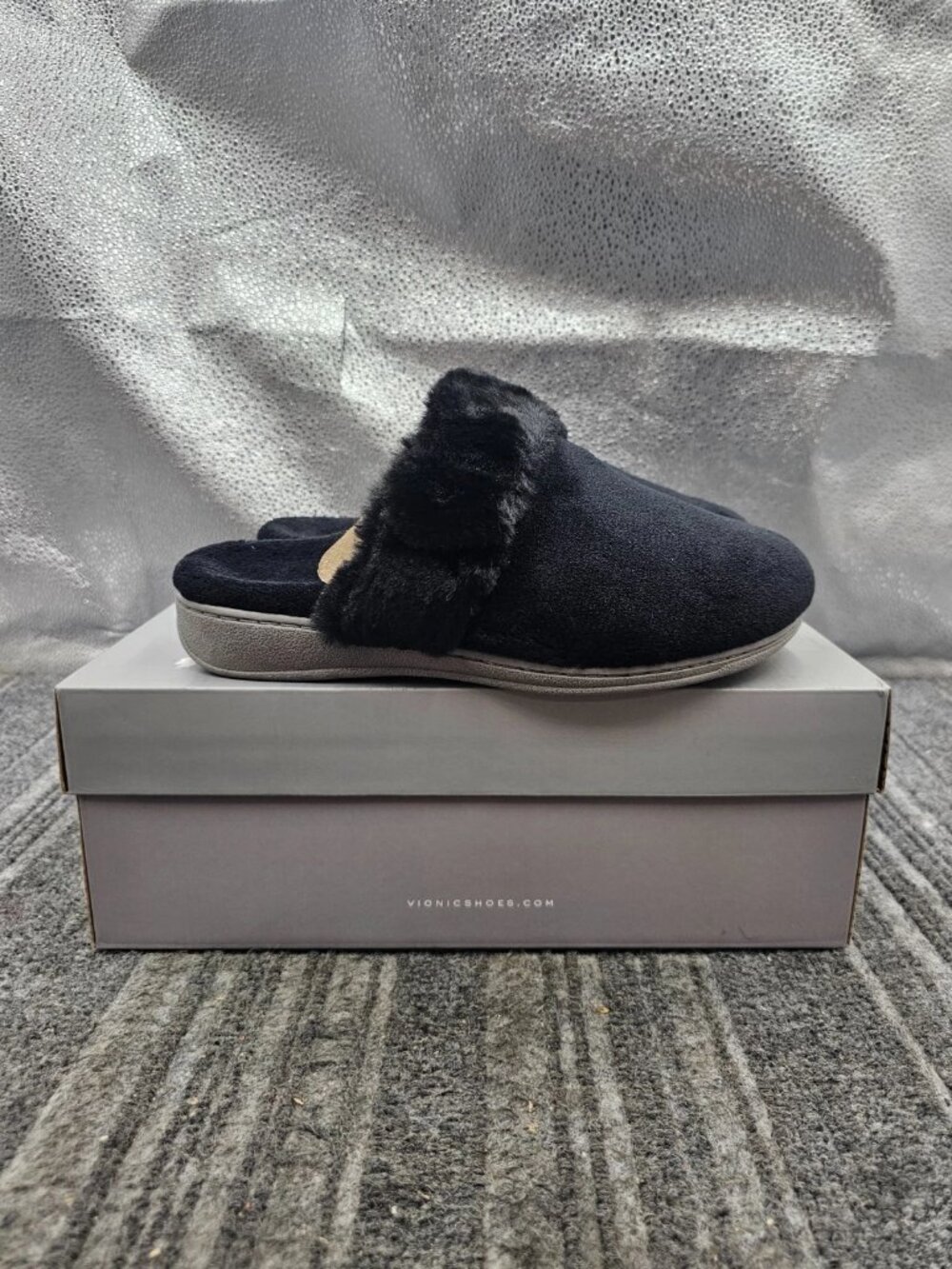 Vionic Marielle Slipper Black New Size 10